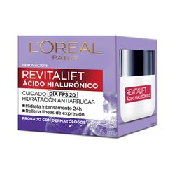 Crema Facial L'Oréal Paris Revitalift Ácido Hialurónico Día x 50 ml