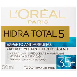 Crema Facial L'Oréal Paris Hidra Total 5 Experto Antiarrugas +35 x 50 ml