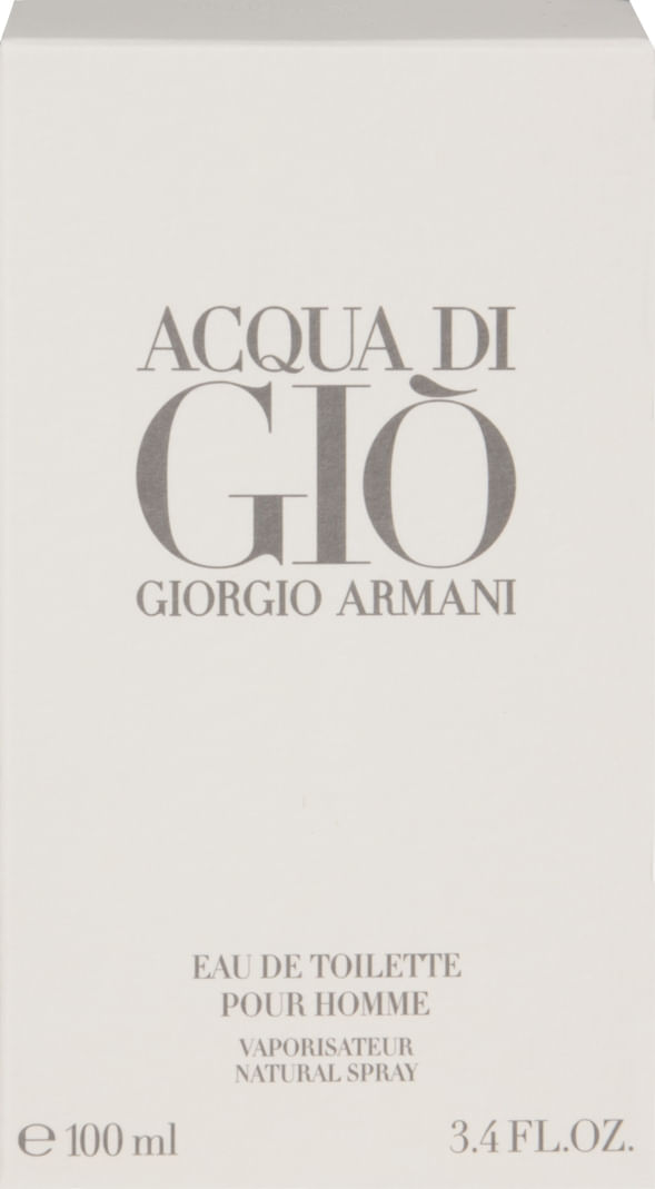 Armani acqua di outlet gio edt 100 ml