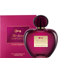 EDT Banderas Her Secret Temptation x 80 ml