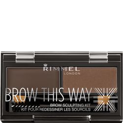 Kit para cejas Brow This Way Dark Brown x 1.3 gr