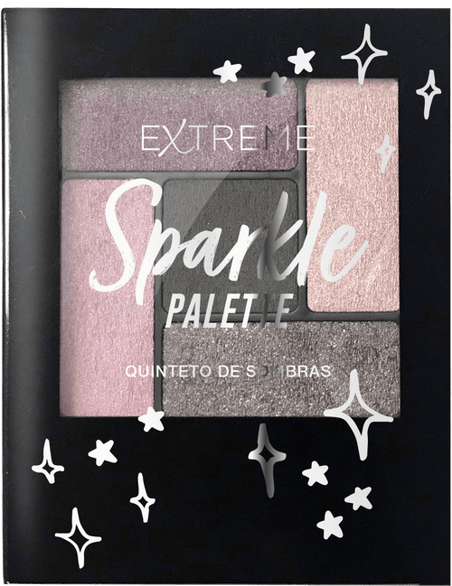 Paleta de Sombras para Ojos Mini Extreme Time To Sparkle 5 Colores