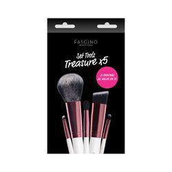 Set de Brochas Fascino Tools Treasure x 5 un