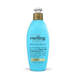 Crema para Peinar Ogx Curl Perfection Argan Oil x 177 ml