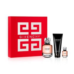 Cofre Givenchy L'Interdit 1 Eau de Parfum x 80 ml + 1 Eau de Parfum x 10 ml + 1 Loción Corporal x 75 ml