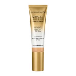 Base de Maquillaje Max Factor Miracle Second Skin Hydrate Foundation x 30 ml