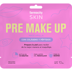 Máscara Facial Farmacity Skin Pre Make Up x 10 ml