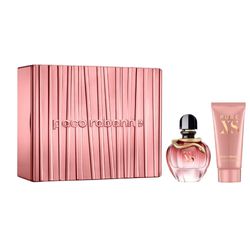 Cofre Rabanne Eau de Parfum Pure XS for Her x 80 ml + Body Lotion x 100 ml