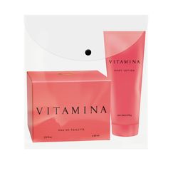 Pack Vitamina Eau de Toilette x 60 ml + Body Lotion 100 x ml