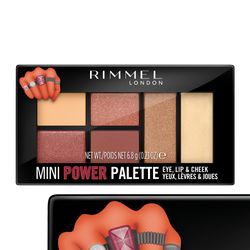 Sombra de Ojos Rimmel Mini Power Palette 006 Fierce