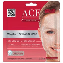 Máscara Facial ACF Malbec Hidraskin x 14 g