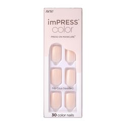 Uñas Postizas Press on imPRESS Color Point Pink