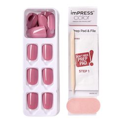 Uñas Postizas Press on imPRESS Color Petal Pink