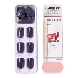 Uñas Postizas Press on imPRESS Color Graytitude