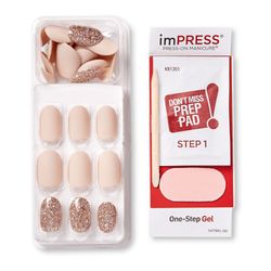 Uñas Postizas Press on imPRESS Nails Evanesce