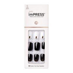 Uñas Postizas Press on imPRESS Nails Midnight Drive