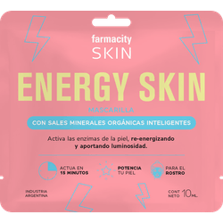 Máscara Facial Farmacity Skin Energy Skin x 10 ml