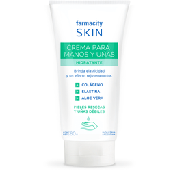 Crema para manos y uñas Farmacity Skin Hidratante x 80 g