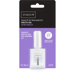 Tratamiento para Uñas Studio 9 Efecto Gel Extra Brillo x 10 ml