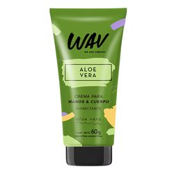 Crema para Manos y Cuerpo Wav Aloe Vera x 60 g