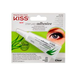 Adhesivo para Pestañas Kiss Aloe Vera Glue Clear