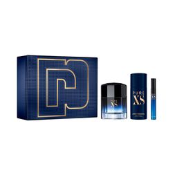 Cofre Rabanne Pure XS Eau de Toilette x 100 ml + Eau de Toilette Viaje x 10 ml + Desodorante en Spray x 150 ml