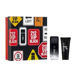 Set Carolina Herrera 212 Vip Black 1 Eau de Parfum x 100 ml + 1 Gel de Ducha x 100 ml