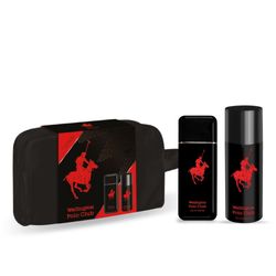 Set Wellington Polo Club Black EDP x 90 ml + 1 Desodorante