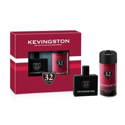 Estuche Kevingston 32 Rojo EDT x 50 ml + Desodorante x 60 ml