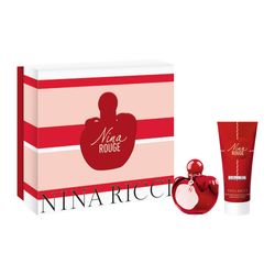 Set Nina Ricci Nina Rouge EDT x 80 ml + Loción Corporal x 100 ml