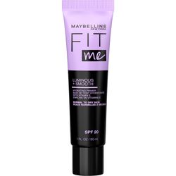 Primer de Maquillaje Maybelline Fit Me Luminous + Smooth Hydrating Spf 20 x 30 ml