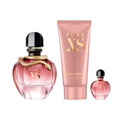 Set Rabanne Pure XS EDP x 80 ml + Loción Corporal x 100 ml + EDP x 6 ml