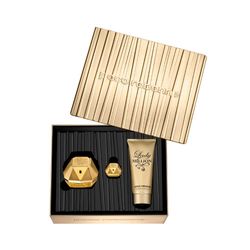 Set Rabanne Lady Million Fabulous EDP x 80 ml + Loción Corporal x 100 ml + EDP x 5 ml