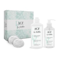 Kit ACF by Dadatina Gel de Limpieza x 200 ml + Aceite Limpiador x 115 ml + 2 Pad