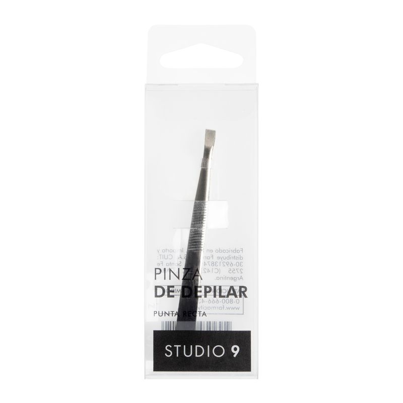 Pinza Depilar Recta 1040-04 Lobo - Beauty Store By Clia - Belleza