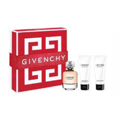 Estuche Givenchy L´Interdit EDP x 80 ml + Loción corporal x 75 ml + Aceite de Ducha x 75 ml
