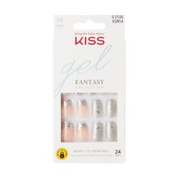 Uñas Postizas Glue On Kiss Gel Fantasy Diana