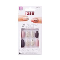 Uñas Postizas Glue On Kiss Gel Fantasy Anastasia