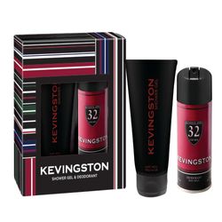 Estuche Kevingston 32 Shower Gel x 150 g + Desodorante x 105 ml