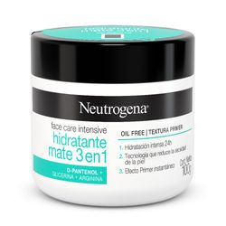 Crema Facial Neutrogena Hidratante Intesiva Mate 3 en 1 x 100 g