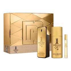Set Rabanne EDT One Million x 100 ml + Desodoreante en Aerosol x 150 ml + EDT One Million x 10 ml