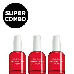 Combo Sally Hansen Insta Dry Top Coat Favorito x 3 un