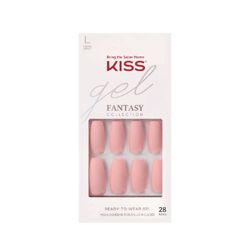 Uñas Postizas Glue On Kiss Gel Fantasy Ab Fav
