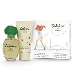 Set Elizabeth Arden EDT Cabotine de Grés x 50 ml + Body Lotion x 50 ml