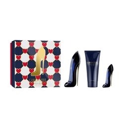 Set Carolina Herrera EDP 212 Good Girl x 80 ml + Body Lotion 100 ml + EDP x 10 ml