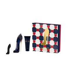 Set Carolina Herrera EDP 212 Good Girl x 80 ml + Body Lotion 100 ml + EDP x 10 ml