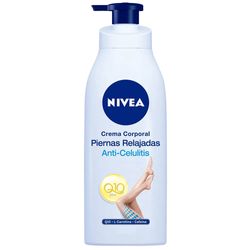 Crema Corporal Anti-Celulitis Nivea Piernas Relajadas para Todo Tipo de Piel x 400 ml