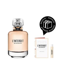 EDP Givenchy L´Interdit x 125 ml + Muestra EDT Givenchy L'interdit x 1 ml