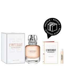 EDP Givenchy L'Interdit x 80 ml + Muestra EDT Givenchy L'interdit x 1 ml