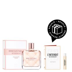 EDT Fraiche Givenchy Irresistible x 80 ml + Muestra EDT Givenchy L'interdit x 1 ml